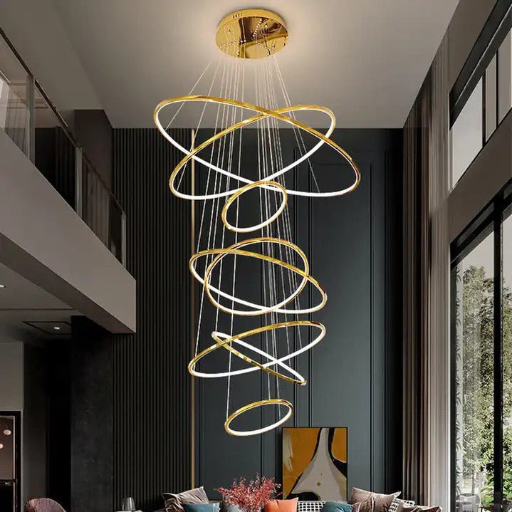 Felicity 8 Ring Chandelier-Nobipets