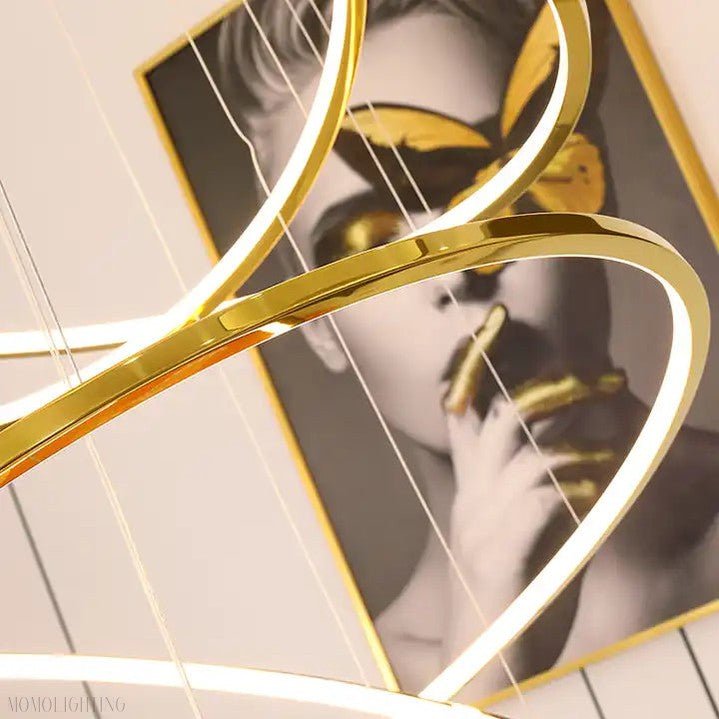 Felicity 8 Ring Chandelier-Nobipets