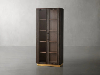 Finnley Glass Tall Cabinet