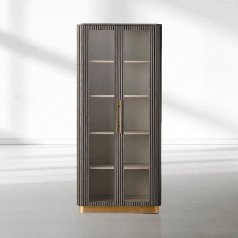 Finnley Glass Tall Cabinet