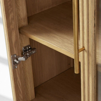 Finnley Glass Tall Cabinet