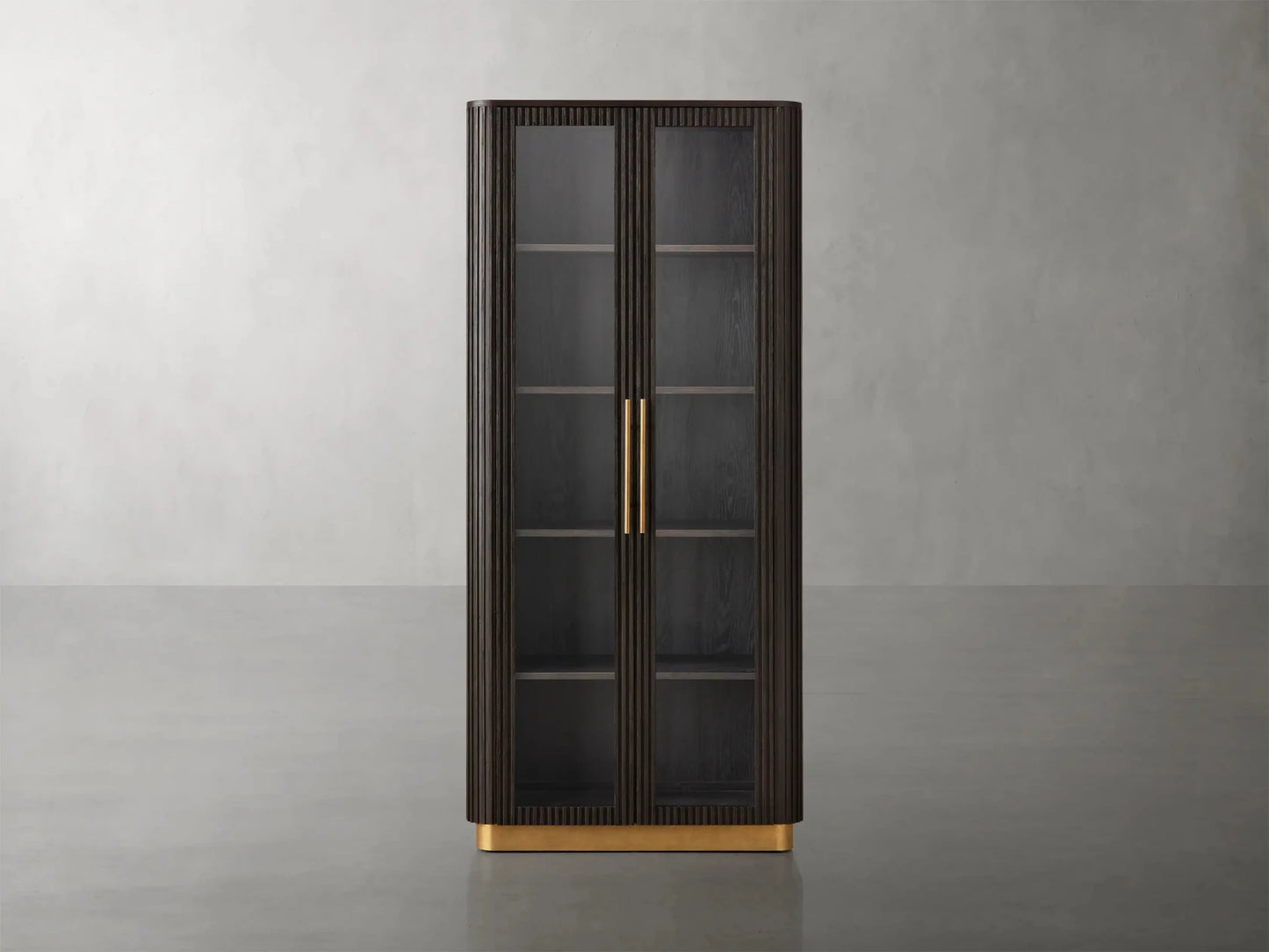 Finnley Glass Tall Cabinet