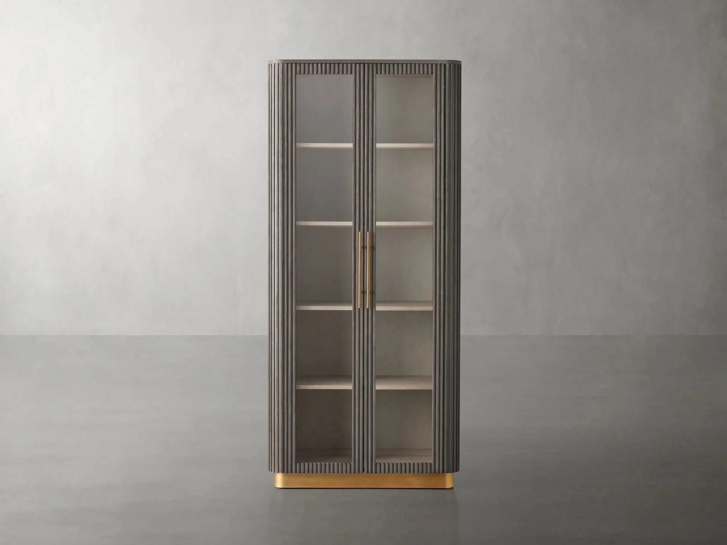 Finnley Glass Tall Cabinet