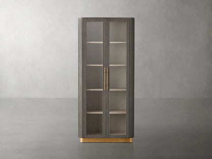 Finnley Glass Tall Cabinet