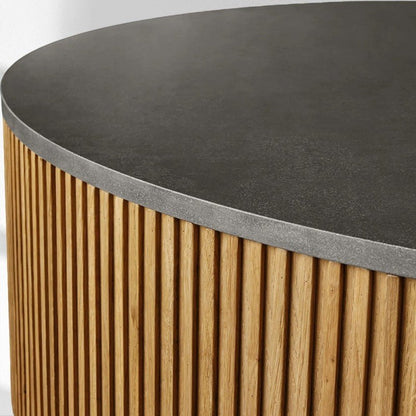 Finnley Marble Round Coffee Table
