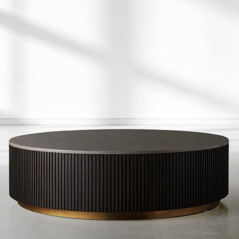Finnley Marble Round Coffee Table