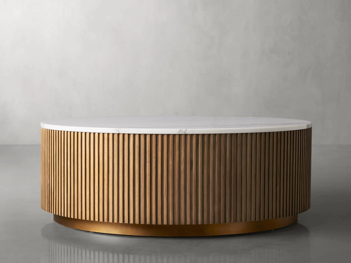 Finnley Marble Round Coffee Table