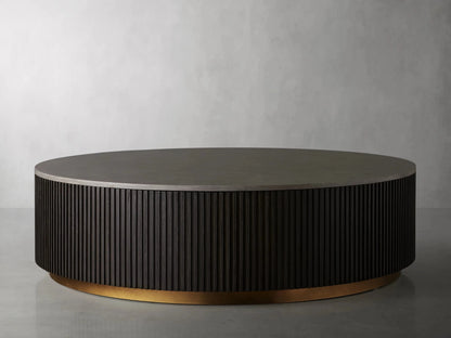 Finnley Marble Round Coffee Table