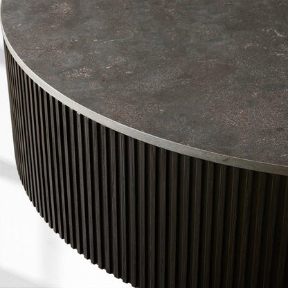 Finnley Marble Round Coffee Table