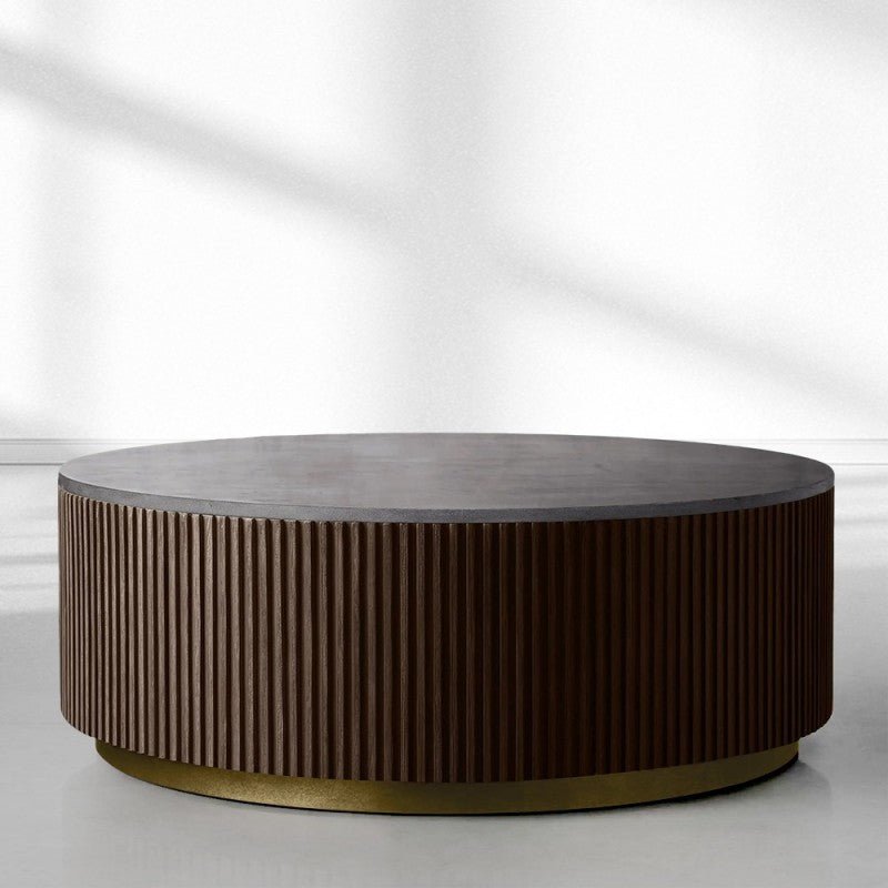 Finnley Marble Round Coffee Table