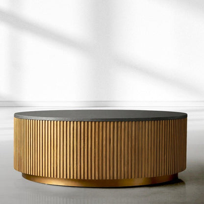 Finnley Marble Round Coffee Table