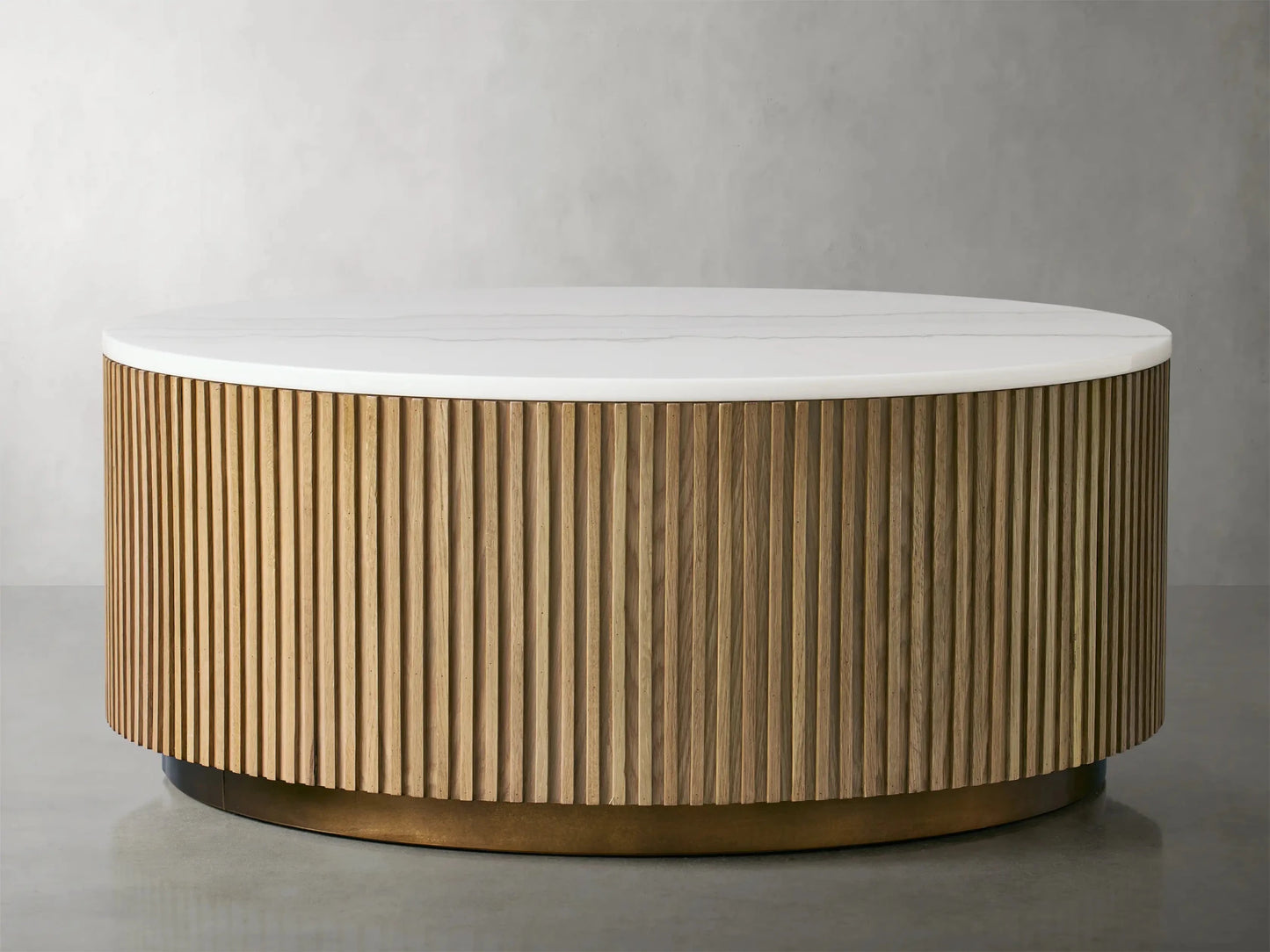 Finnley Marble Round Coffee Table