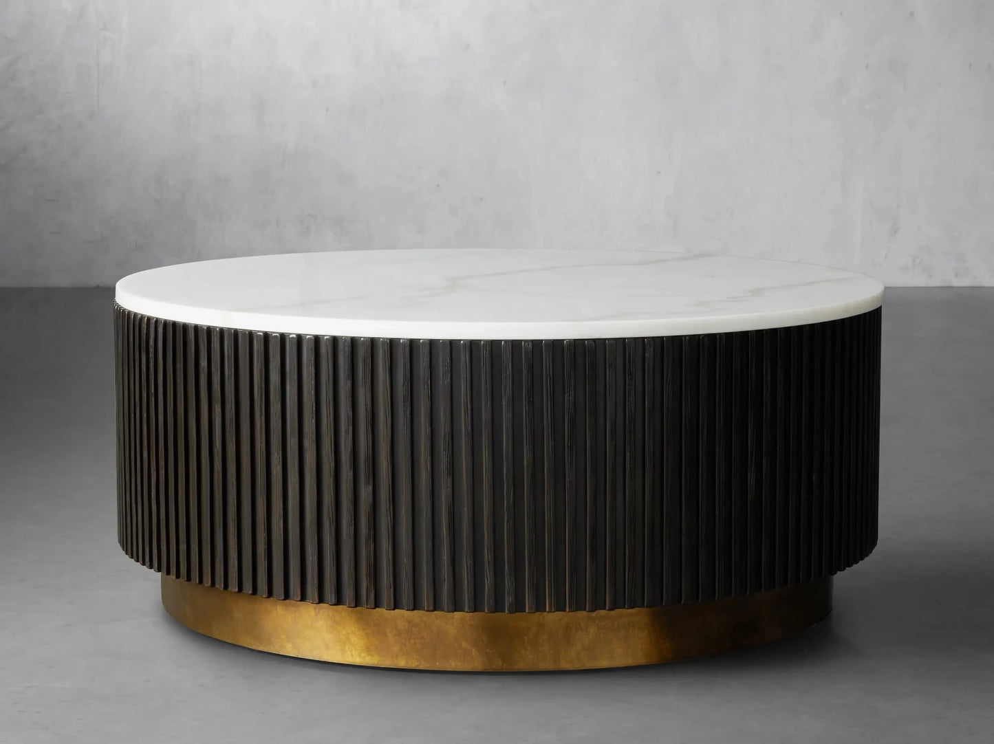 Finnley Marble Round Coffee Table