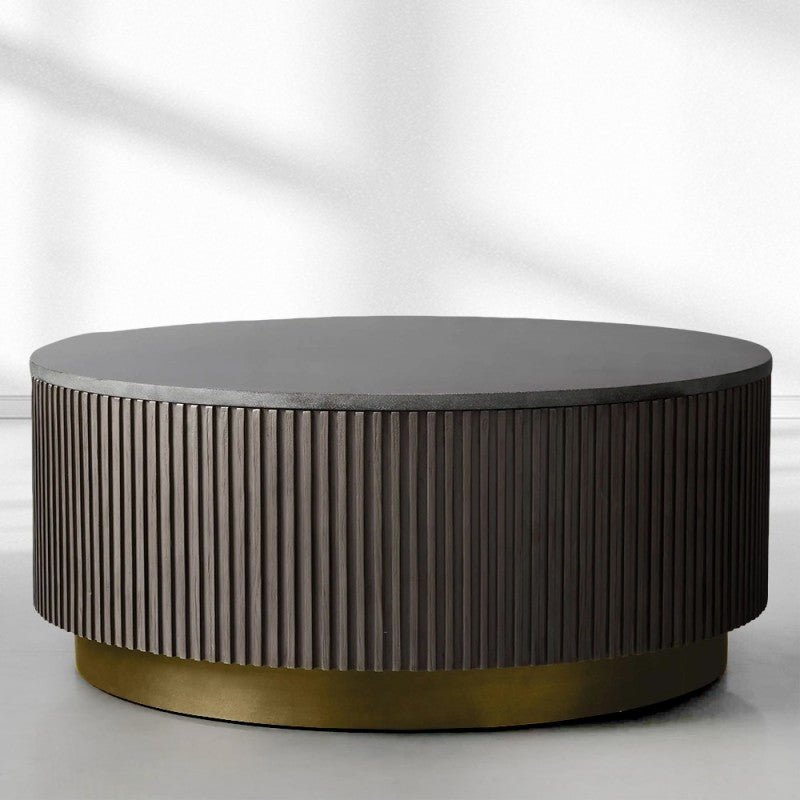 Finnley Marble Round Coffee Table