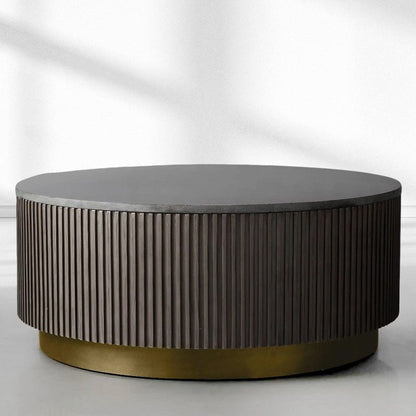 Finnley Marble Round Coffee Table