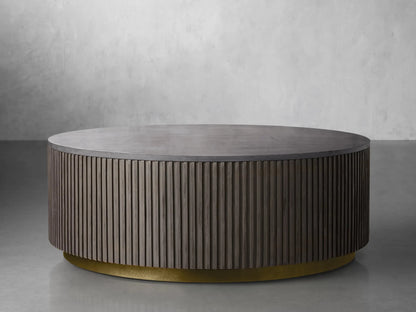 Finnley Marble Round Coffee Table