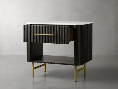 Finnley Open Nightstand