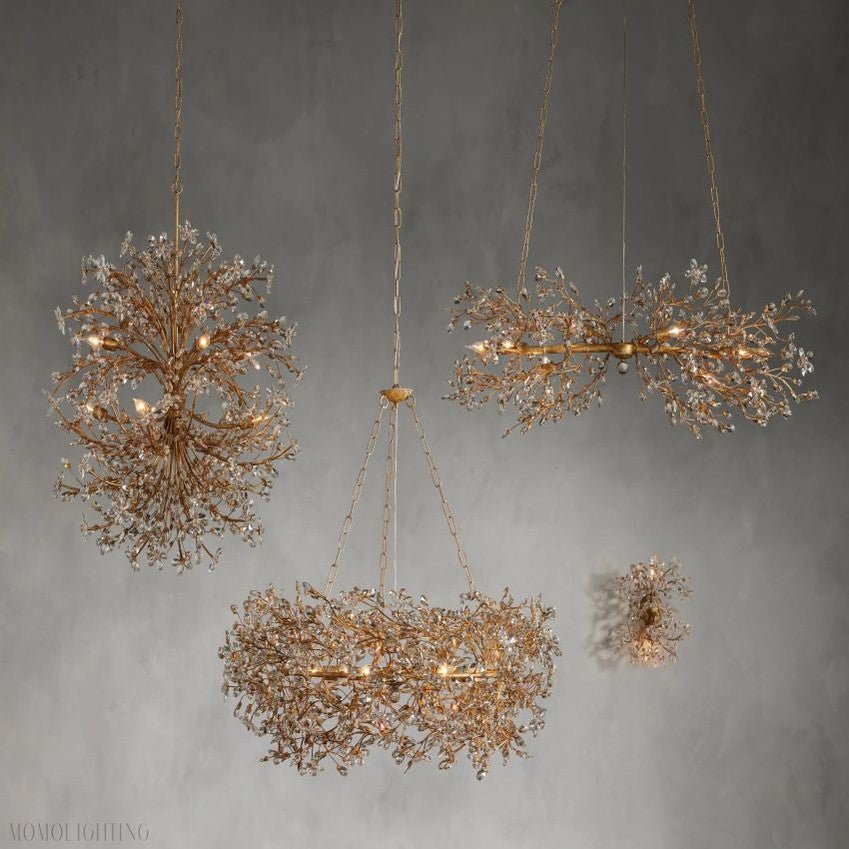 Fiore 8-Light Round Chandelier-Nobipets
