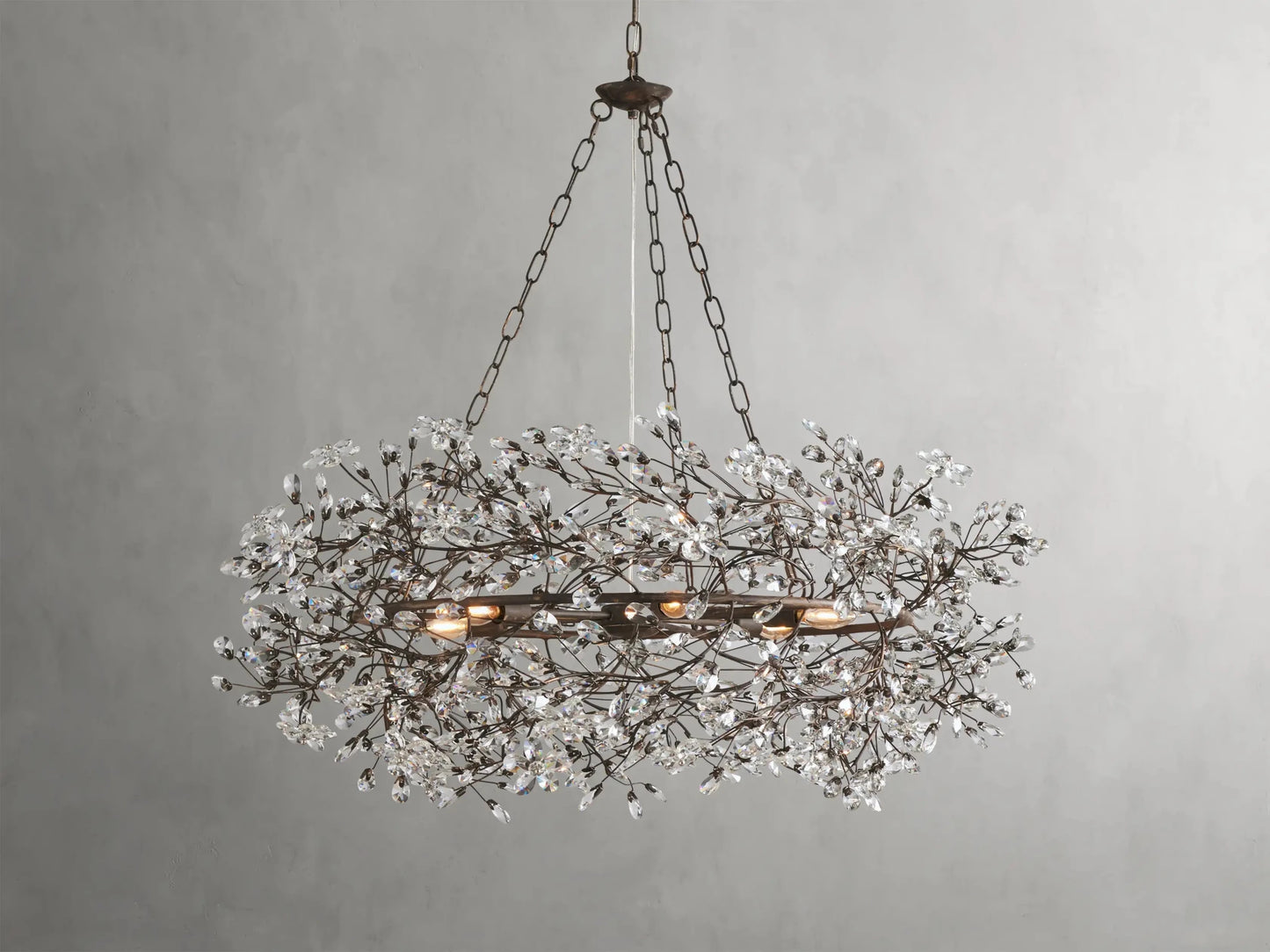 Fiore Crown Chandelier-Nobipets