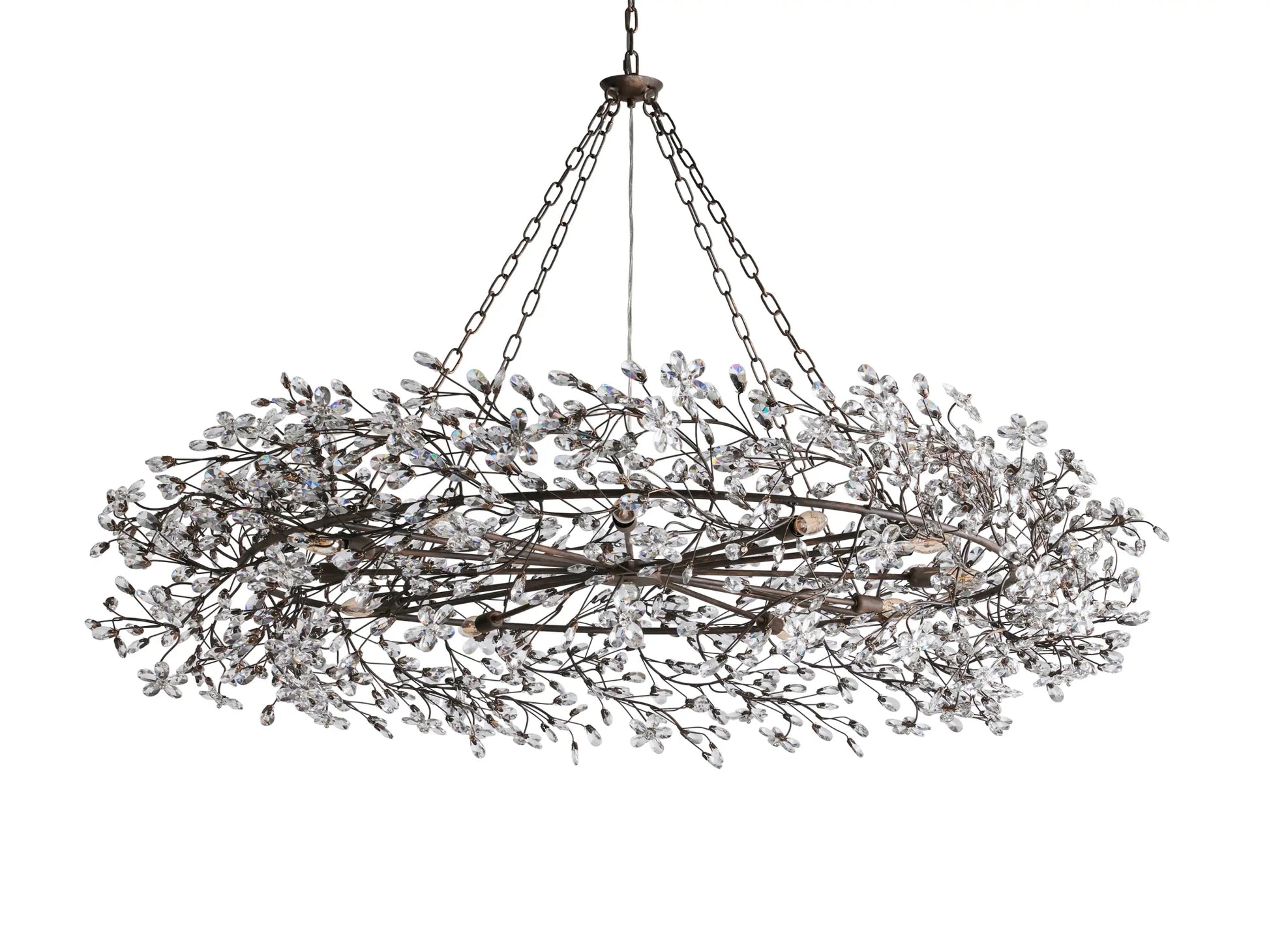Fiore Crown Chandelier-Nobipets