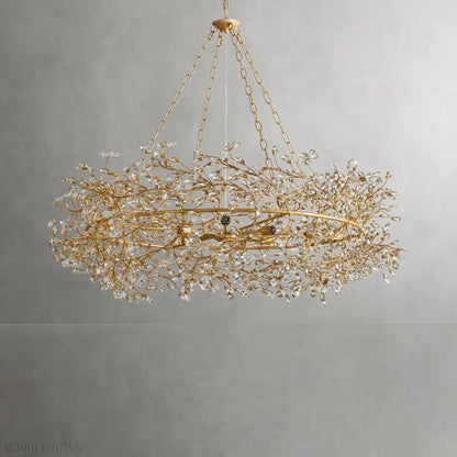 Fiore Crown Chandelier-Nobipets