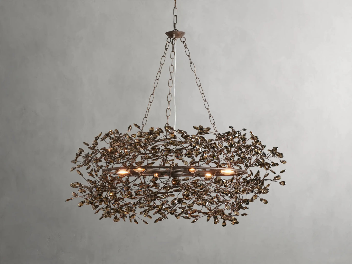 Fiore Crown Chandelier-Nobipets