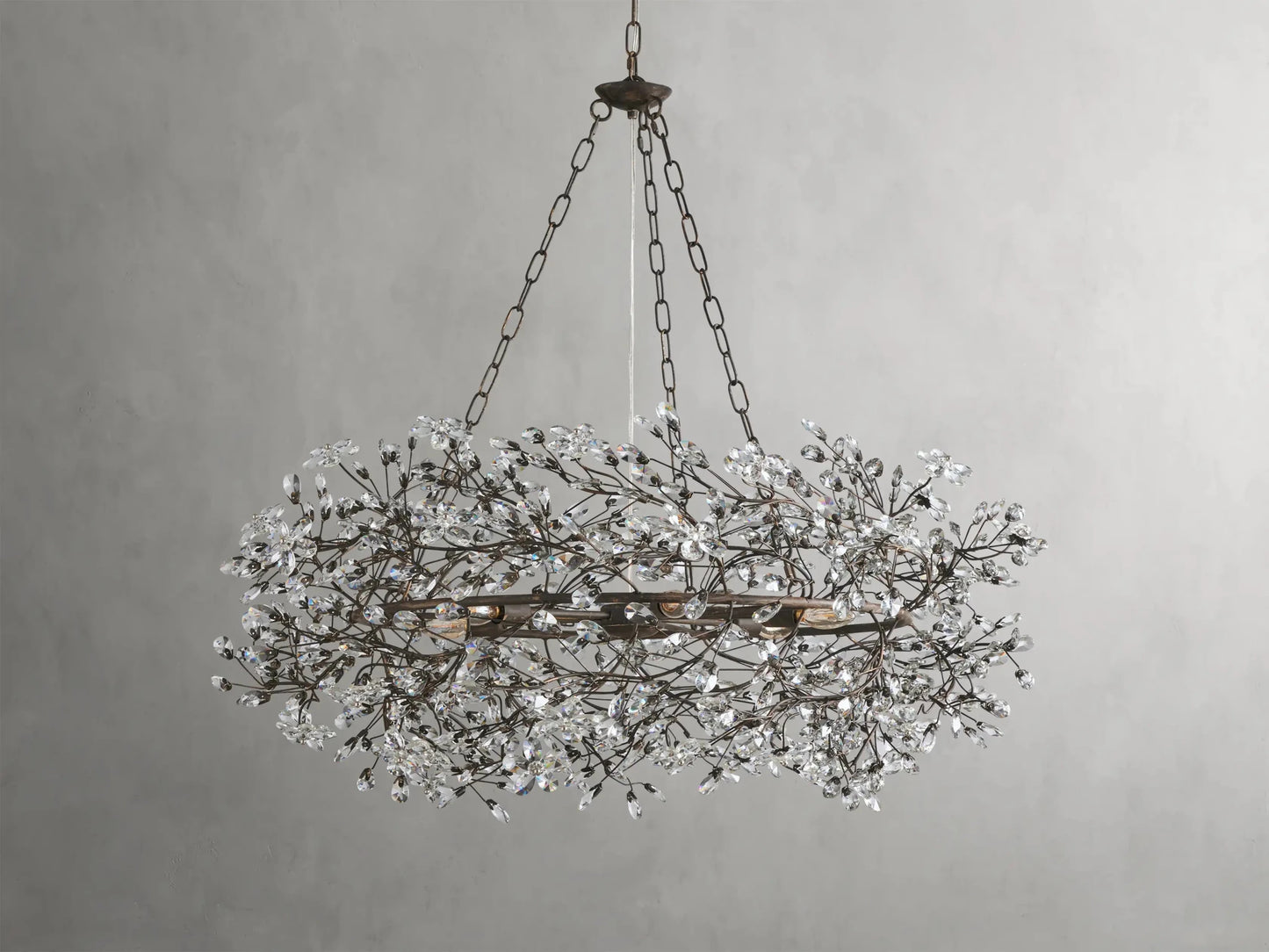 Fiore Crown Chandelier-Nobipets