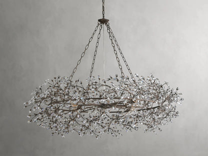 Fiore Crown Chandelier-Nobipets