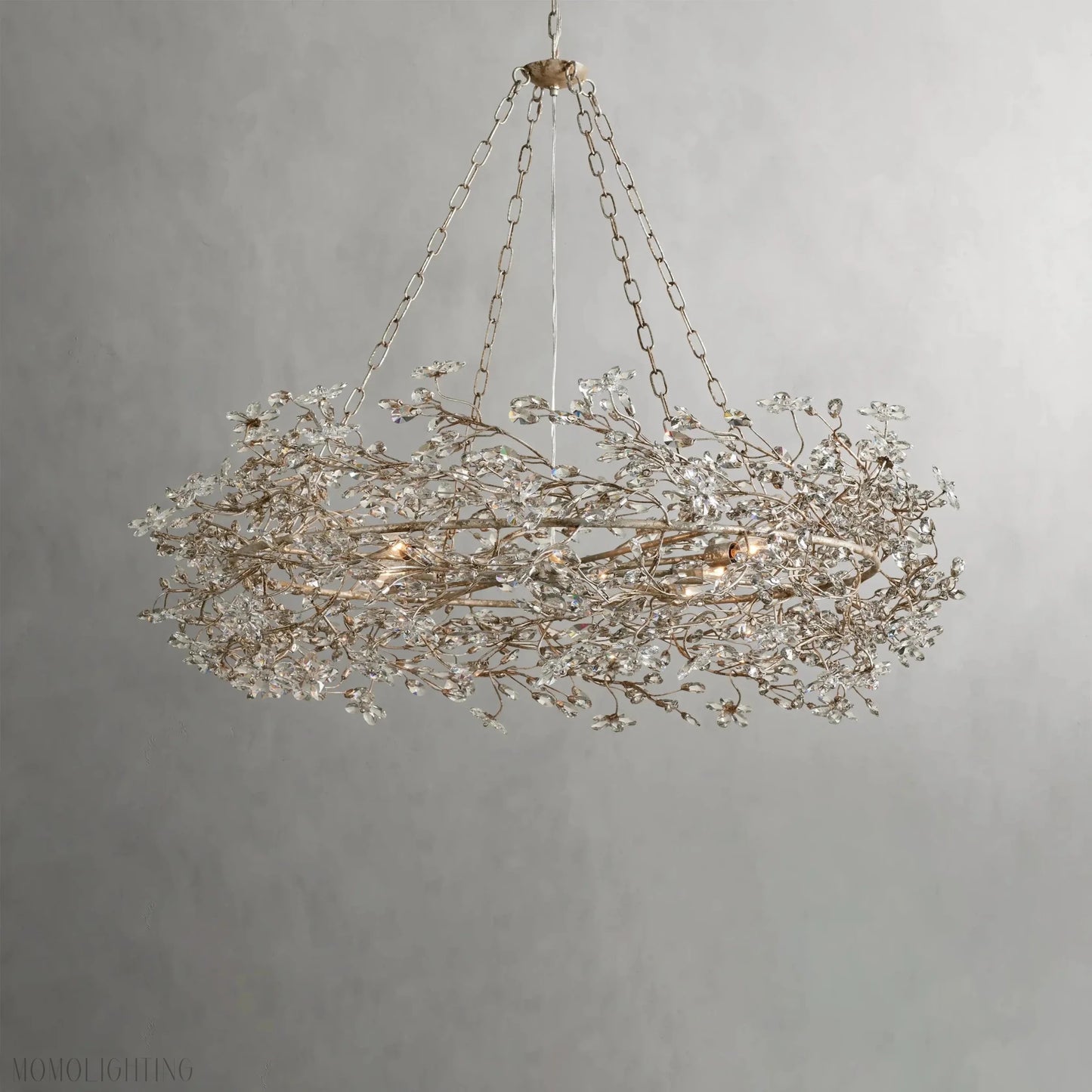 Fiore Crown Chandelier-Nobipets