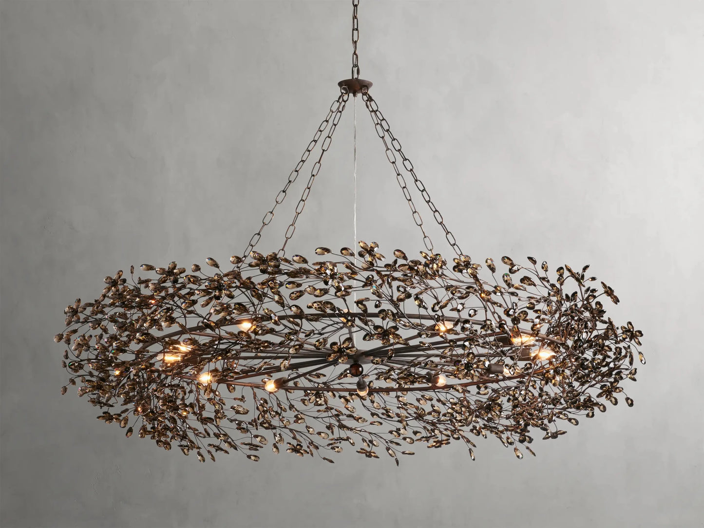 Fiore Crown Chandelier-Nobipets