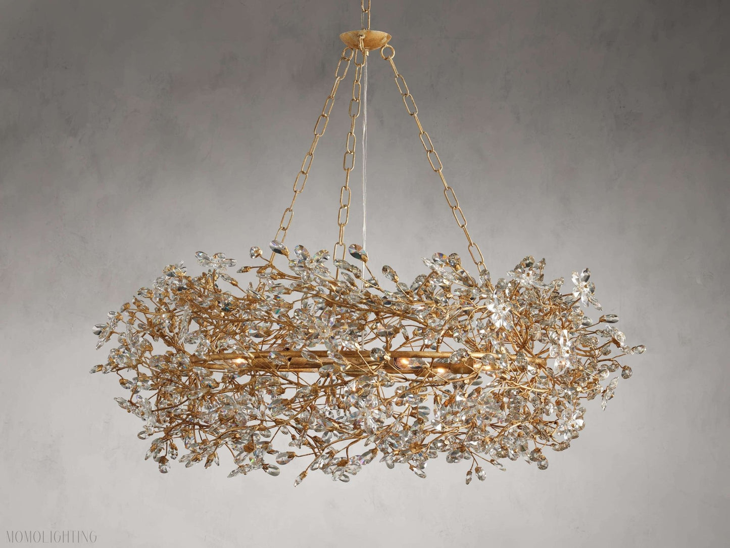 Fiore Crown Chandelier-Nobipets