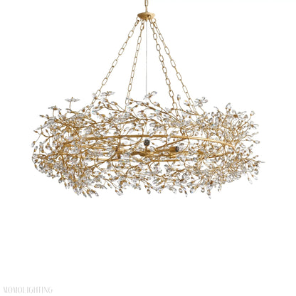 Fiore Crown Chandelier-Nobipets