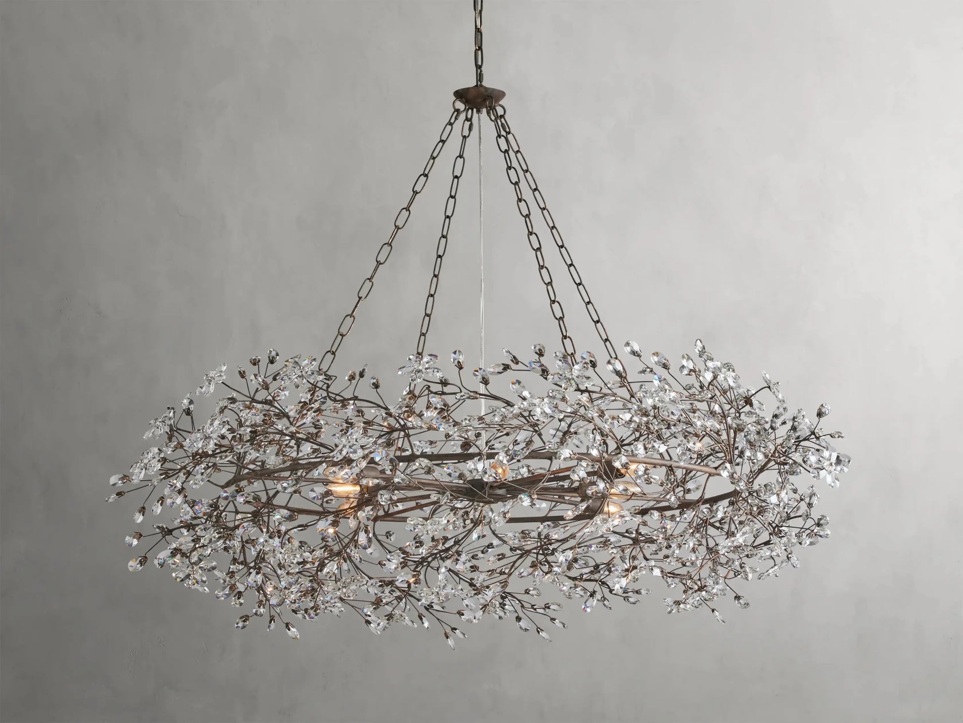 Fiore Crown Chandelier-Nobipets