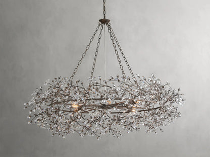 Fiore Crown Chandelier-Nobipets
