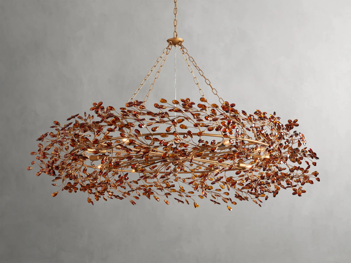 Fiore Crown Chandelier-Nobipets