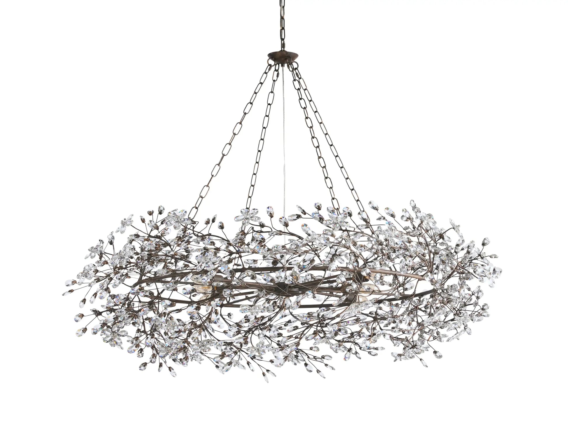 Fiore Crown Chandelier-Nobipets