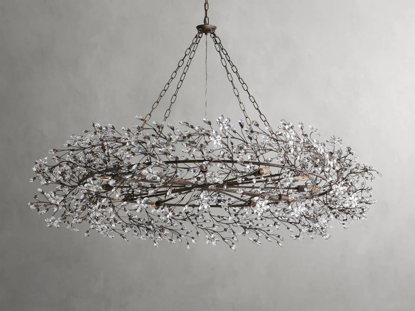 Fiore Crown Chandelier-Nobipets
