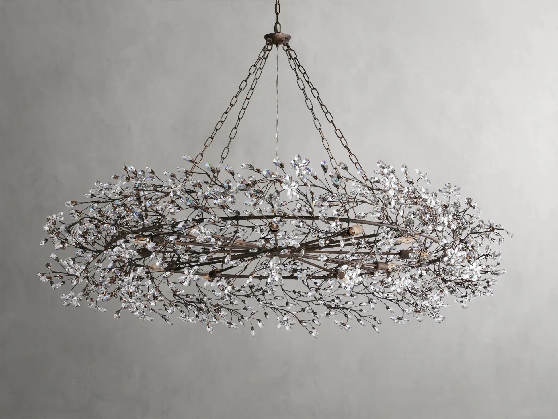 Fiore Crown Chandelier-Nobipets