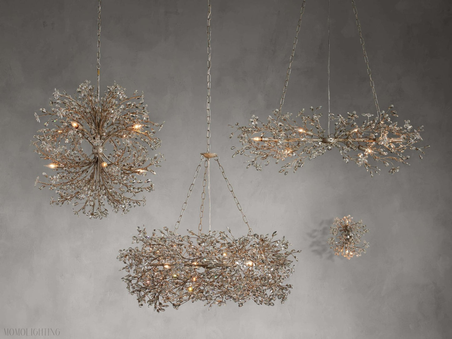 Fiore Crown Chandelier-Nobipets