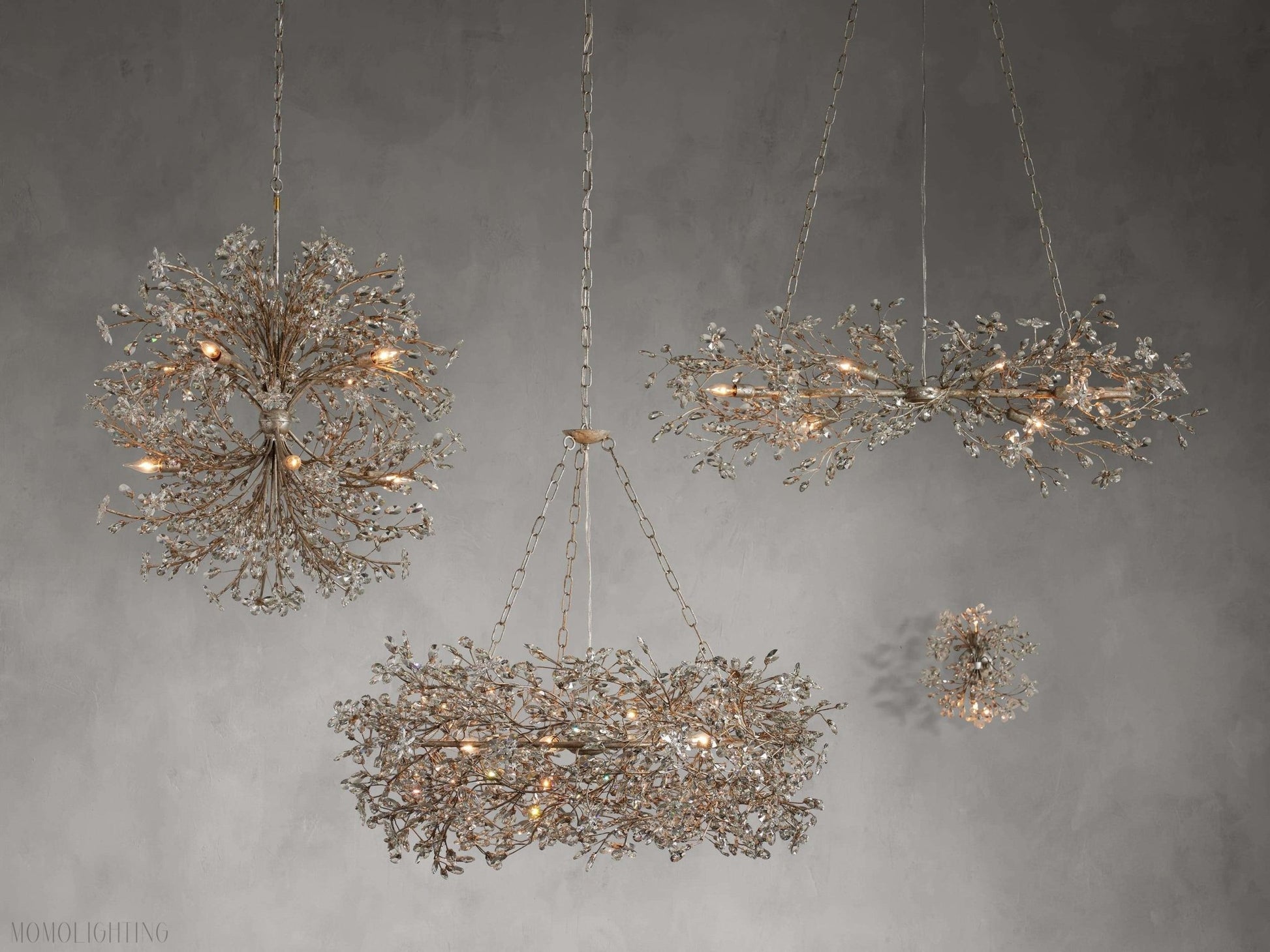 Fiore Crown Chandelier-Nobipets