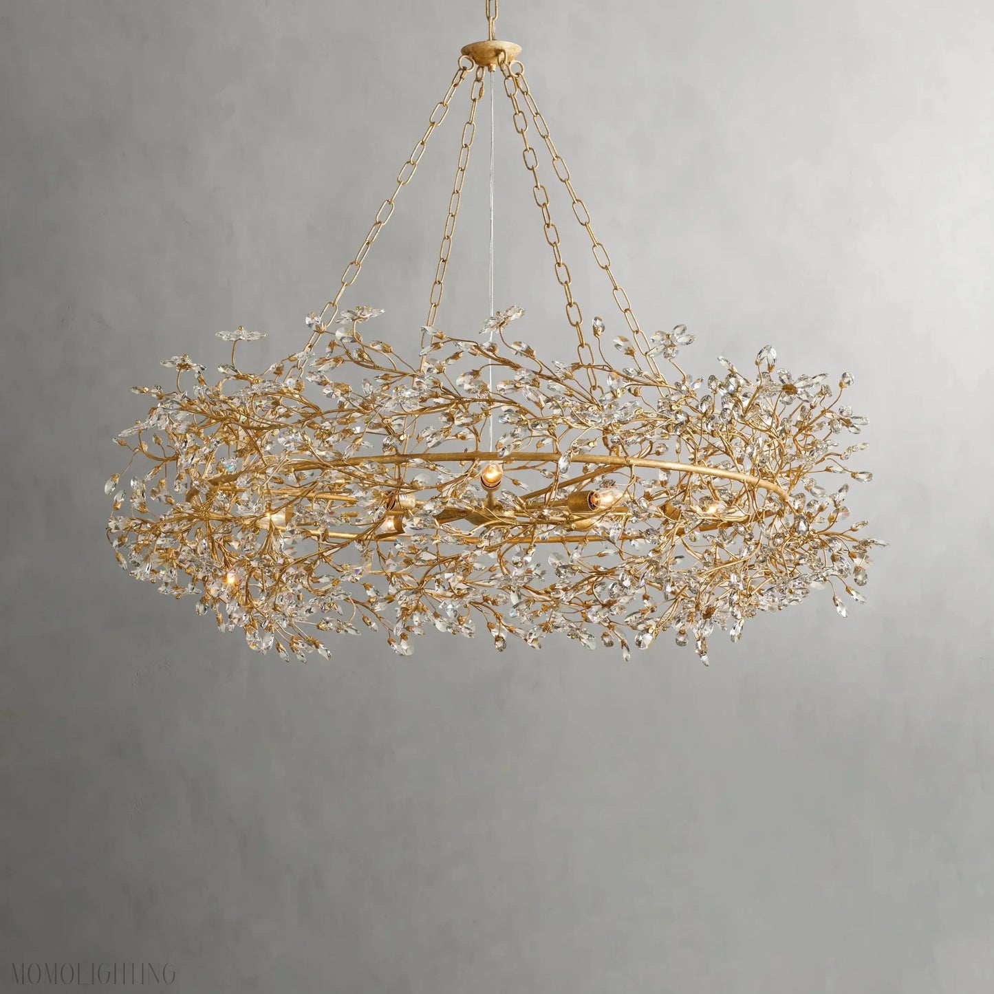 Fiore Crown Chandelier-Nobipets