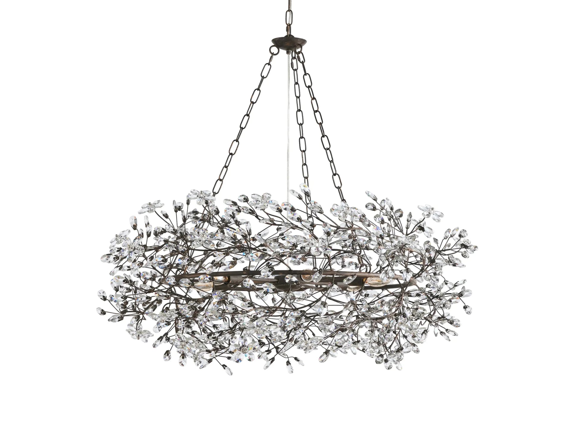Fiore Crown Chandelier-Nobipets