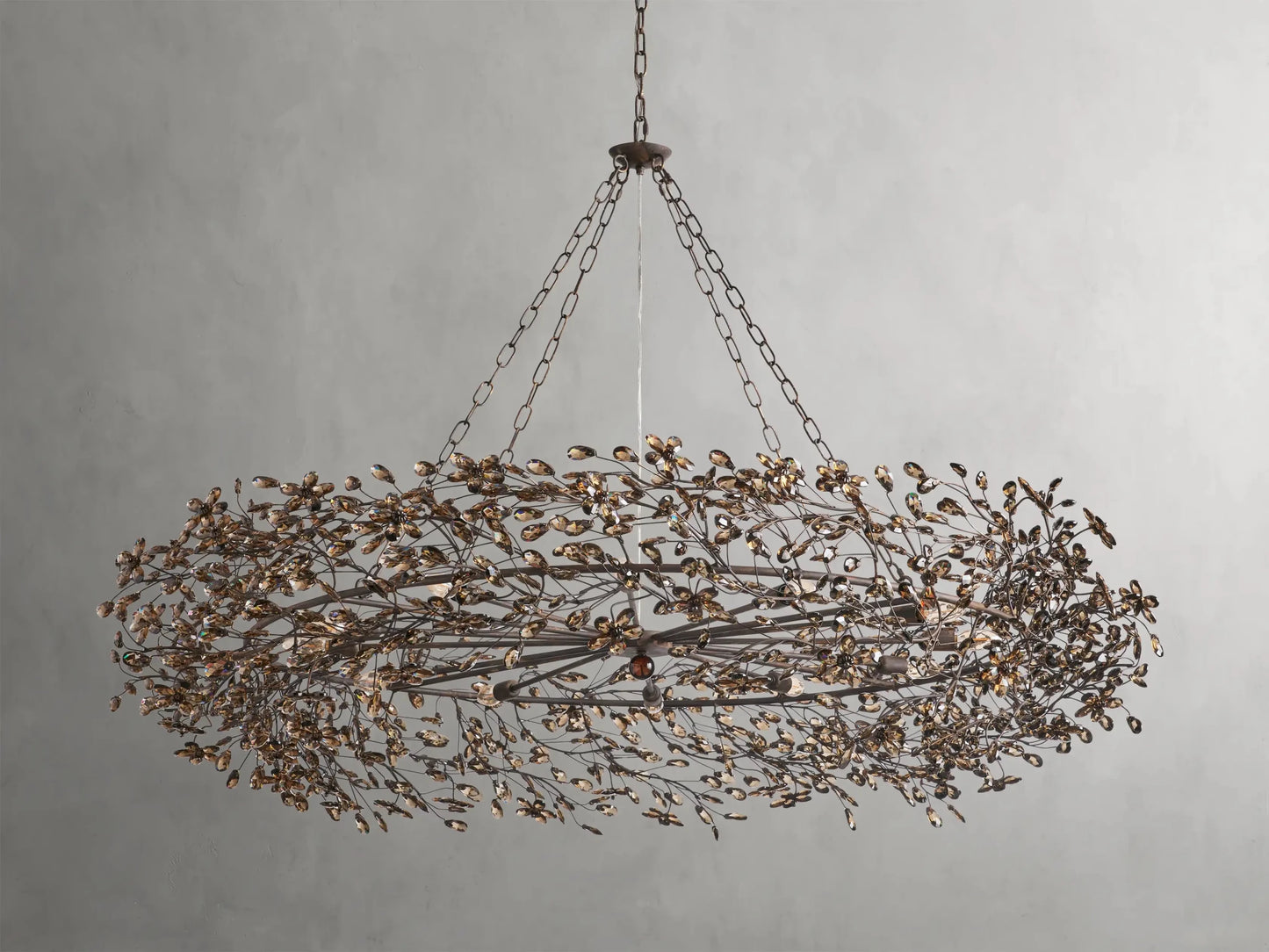 Fiore Crown Chandelier-Nobipets