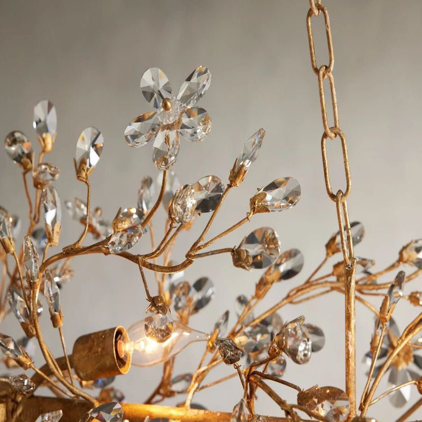 Fiore Linear Chandelier 43"W 68"W-Nobipets