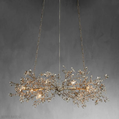 Fiore Linear Chandelier 43"W 68"W-Nobipets
