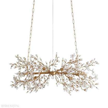 Fiore Linear Chandelier 43"W 68"W-Nobipets