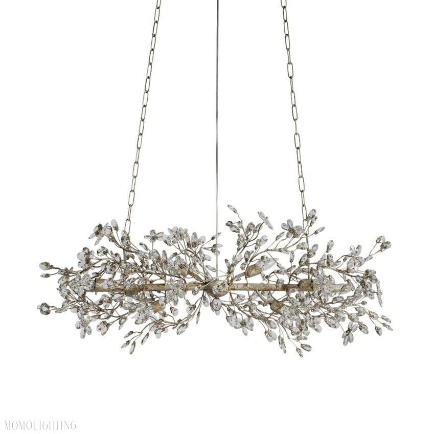 Fiore Linear Chandelier 43"W 68"W-Nobipets