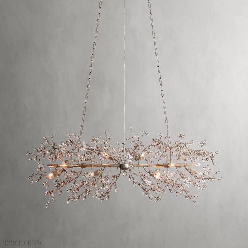 Fiore Linear Chandelier 43"W 68"W-Nobipets