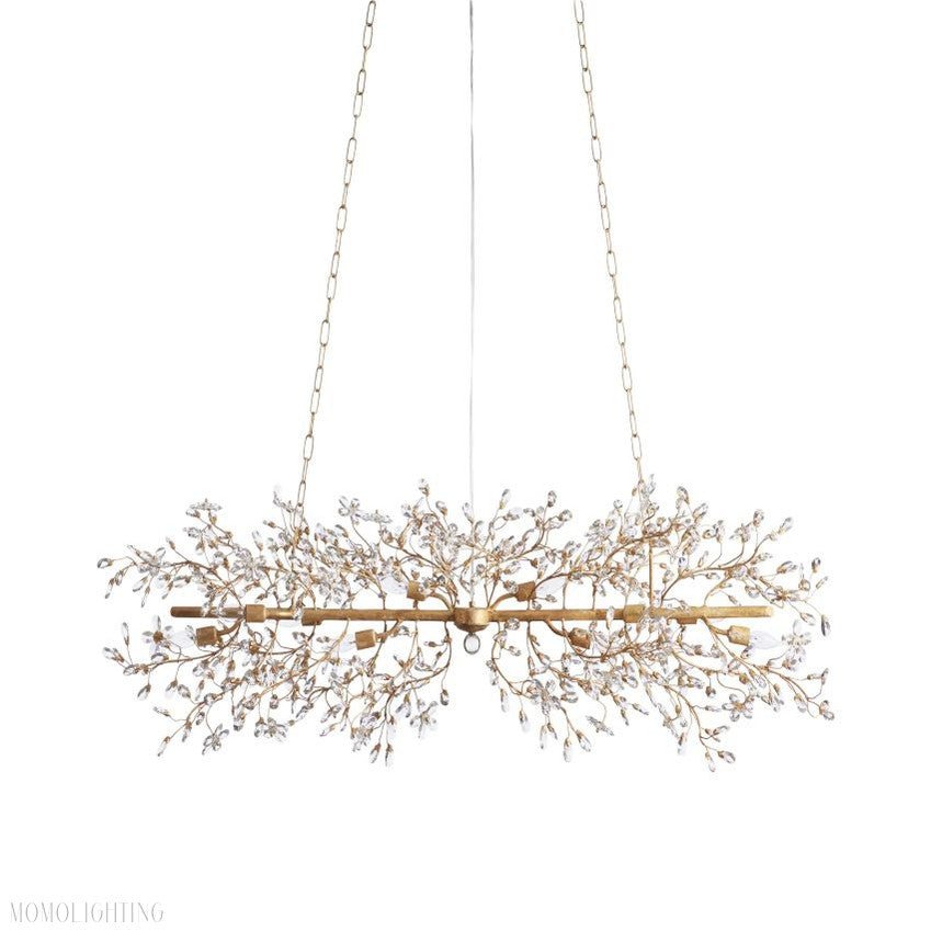 Fiore Linear Chandelier 43"W 68"W-Nobipets