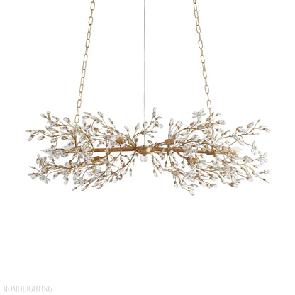 Fiore Linear Chandelier 51" 68"-Nobipets